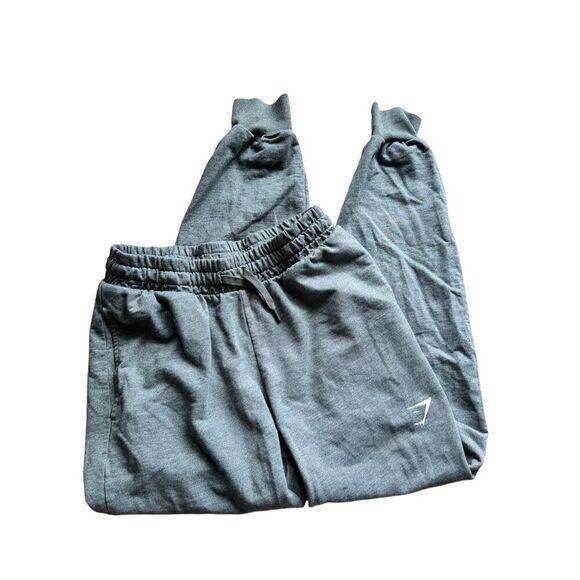 Gymshark Dark Gray Knit Jogger Pants, Size XS - Picture 1 of 8